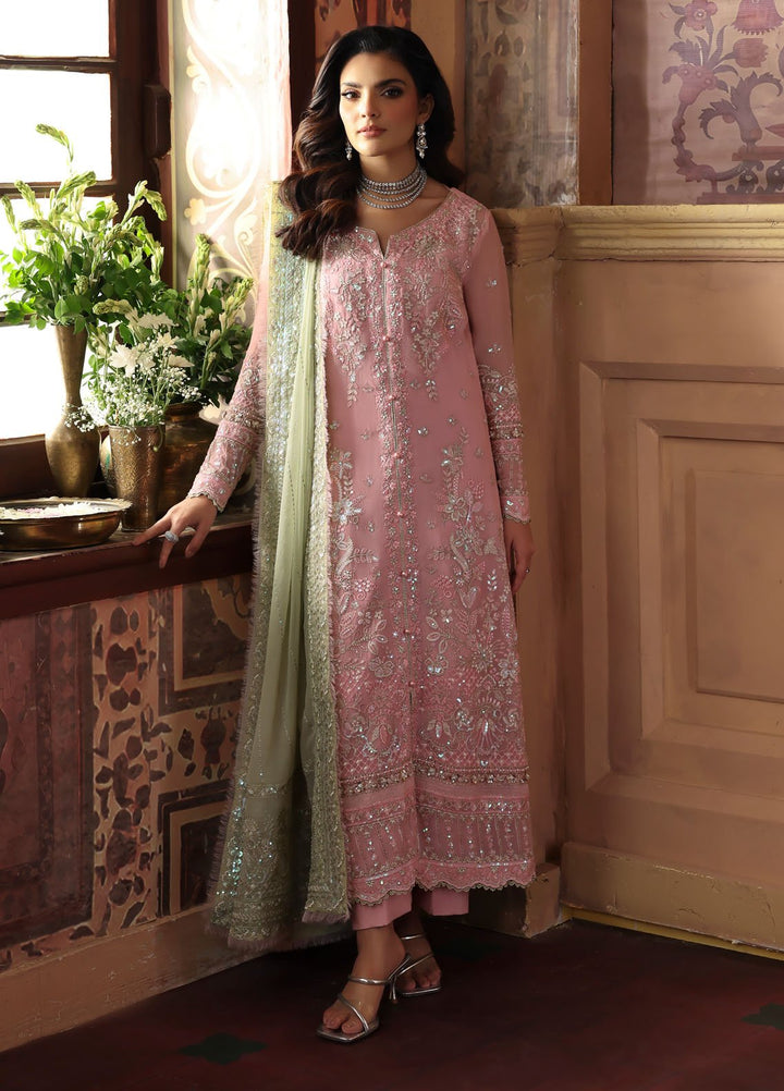 Gulaal Embroidered Chiffon Suits Unstitched 3 Piece GL25EU D-30 Layana - Formals Collection