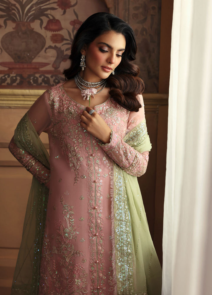 Gulaal Embroidered Chiffon Suits Unstitched 3 Piece GL25EU D-30 Layana - Formals Collection