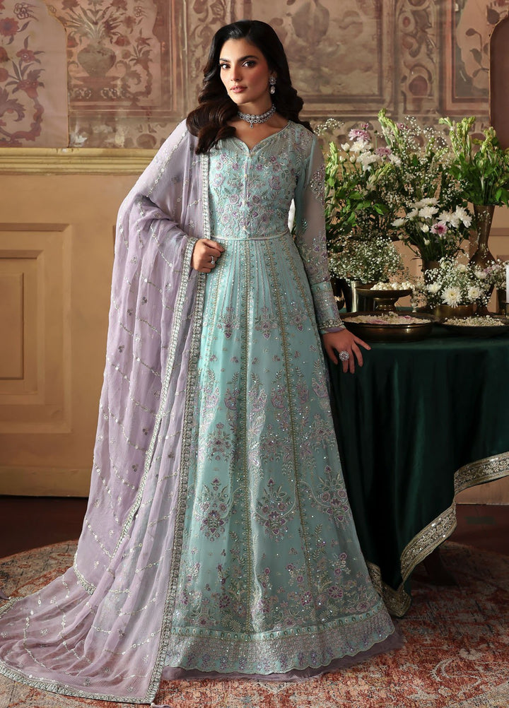 Gulaal Embroidered Chiffon Suits Unstitched 3 Piece GL25EU D-31 Delina - Formals Collection