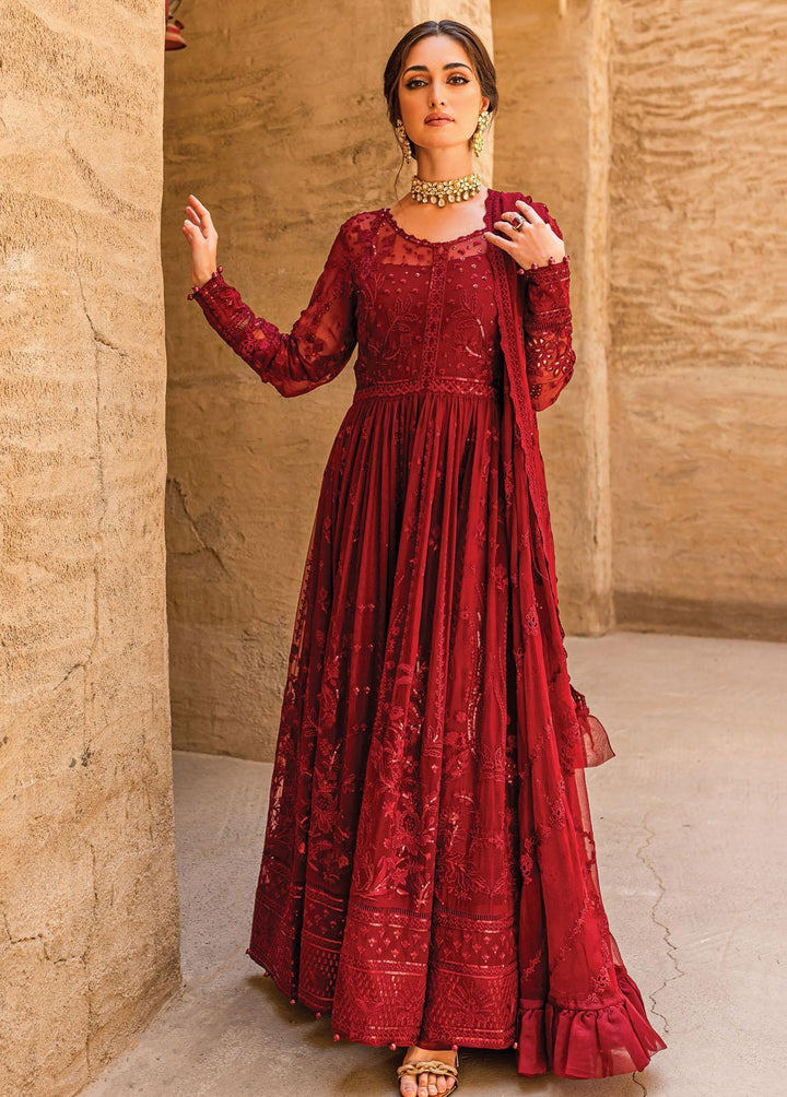 Gulaal Embroidered Chiffon Suits Unstitched 3 Piece GL22C 01 Zaariya - Luxury Collection