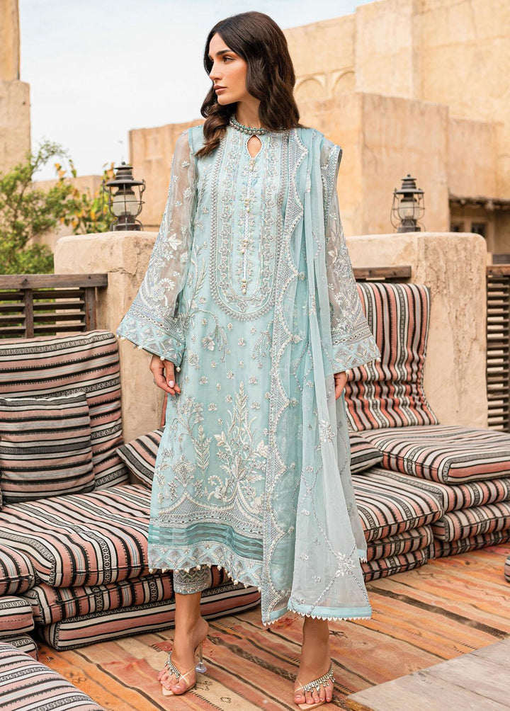 Gulaal Embroidered Chiffon Suits Unstitched 3 Piece GL22C 05 Asmarah - Luxury Collection