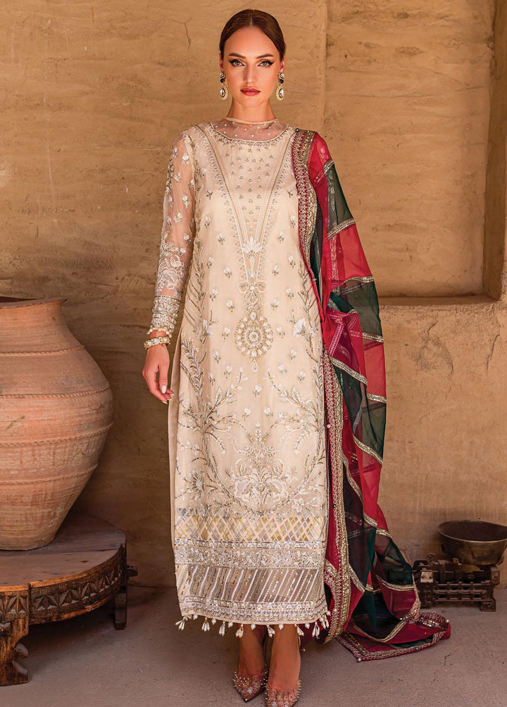 Gulaal Embroidered Chiffon Suits Unstitched 3 Piece GL22C 08 Hazal - Luxury Collection