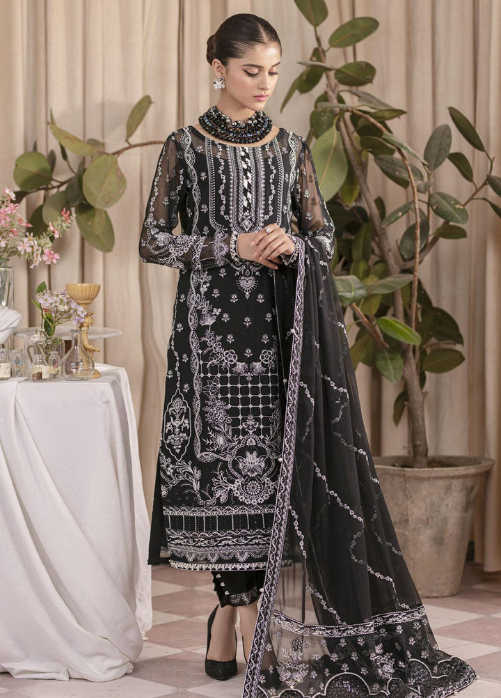 Gulaal Embroidered Chiffon Suits Unstitched 3 Piece GL23EC UC-01 Mahjabeen - Formal Collection