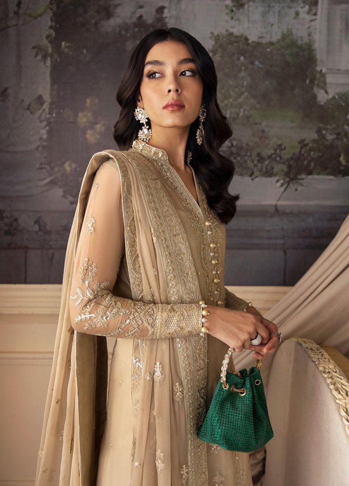 Gulaal Embroidered Chiffon Suits Unstitched 4 Piece GL23EC-V2 Ailaah - Luxury Collection