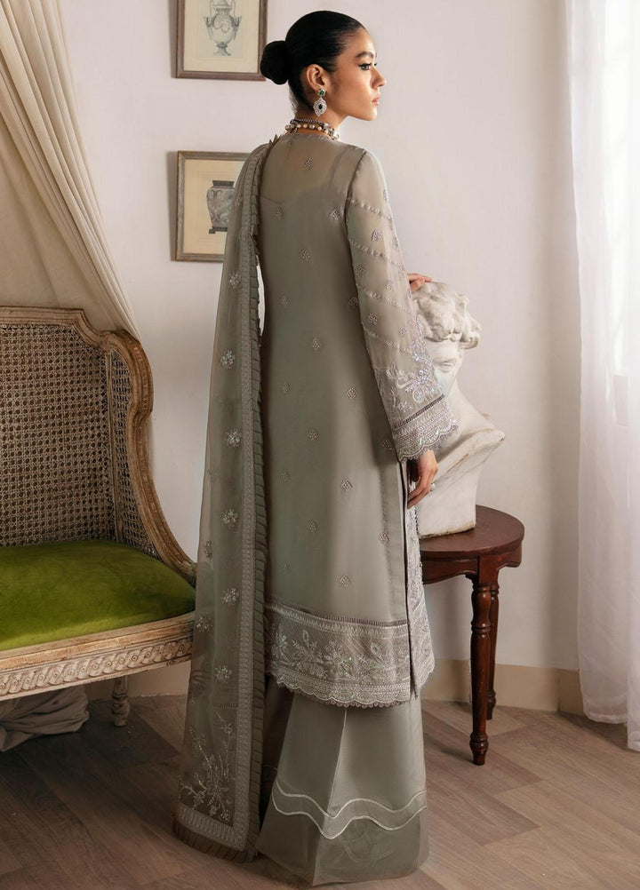 Gulaal Embroidered Chiffon Suits Unstitched 4 Piece GL23EC-V2 Sirena - Luxury Collection