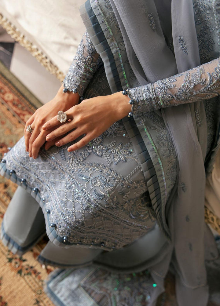 Gulaal Embroidered Chiffon Suits Unstitched 4 Piece GL23EC-V2 Zuria - Luxury Collection