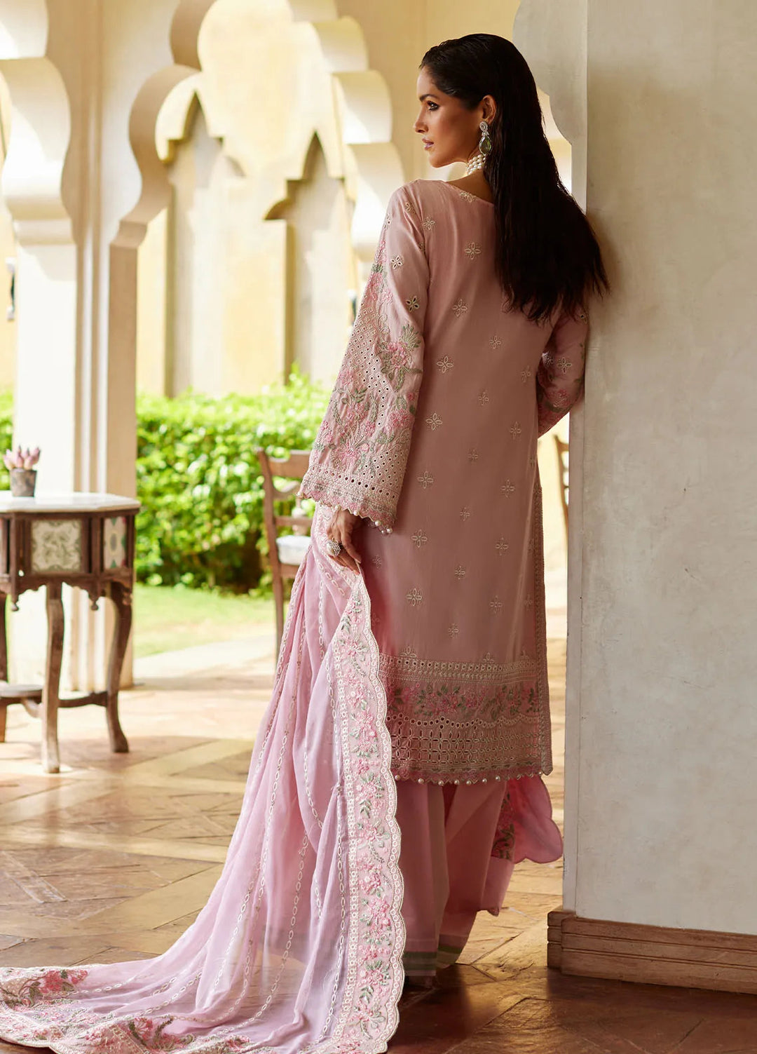 Gulaal Embroidered Lawn Suit Unstitched 3 Piece GL25LL D-01 Magnolia - Summer Collection