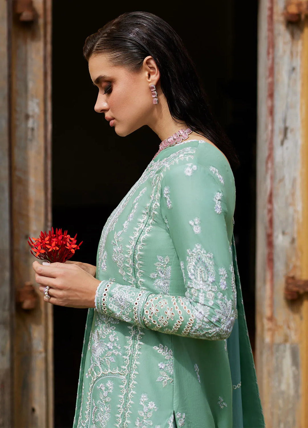 Gulaal Embroidered Lawn Suit Unstitched 3 Piece GL25LL D-02 Freesia - Summer Collection