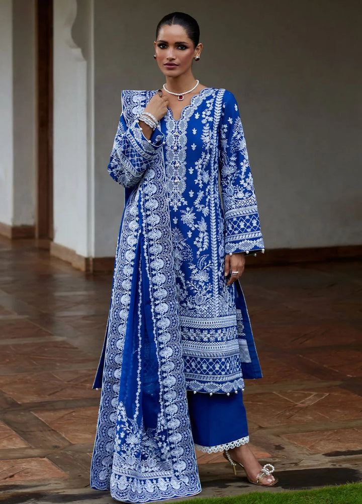 Gulaal Embroidered Lawn Suit Unstitched 3 Piece GL25LL D-03 Cynara - Summer Collection