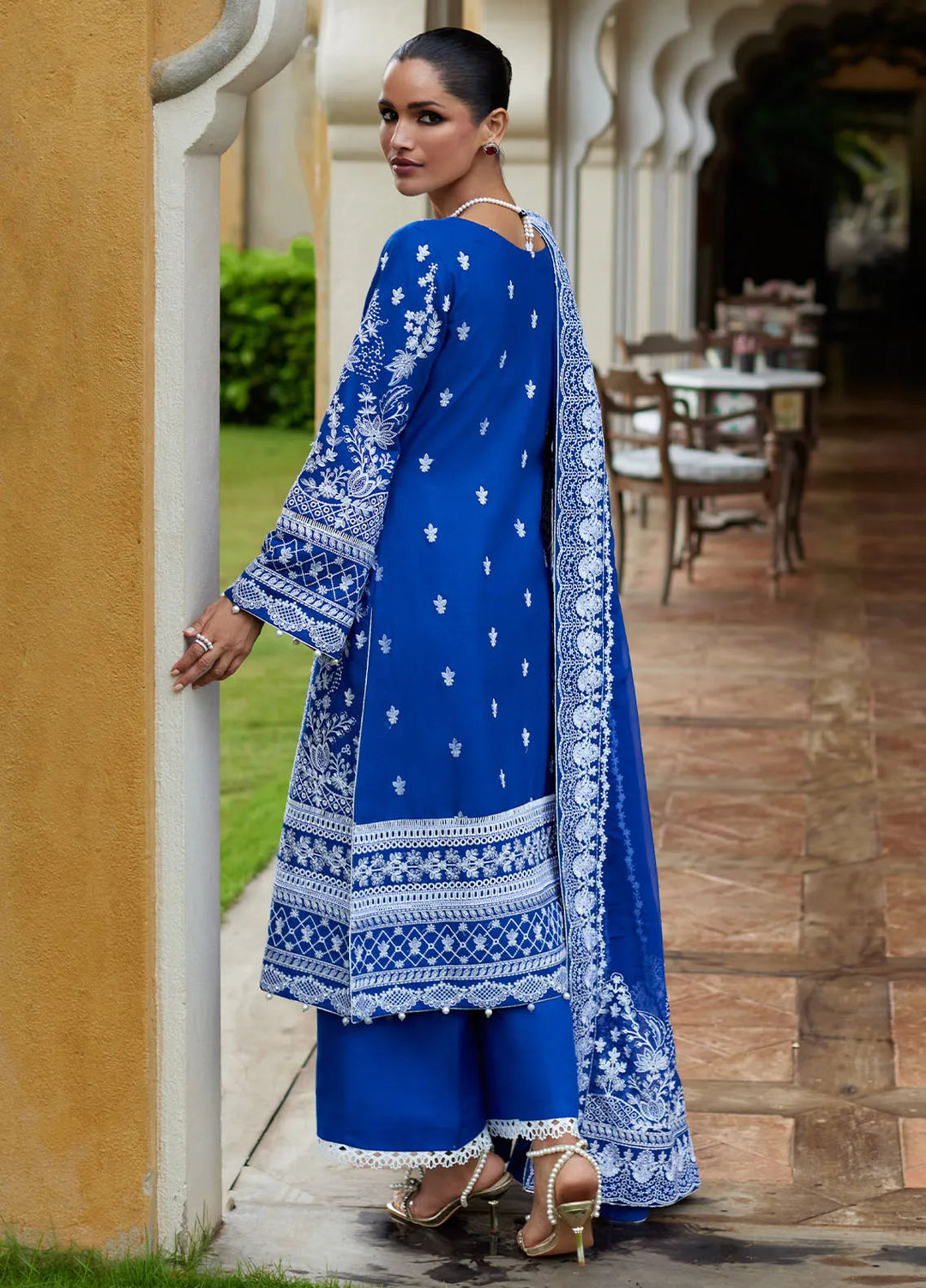 Gulaal Embroidered Lawn Suit Unstitched 3 Piece GL25LL D-03 Cynara - Summer Collection