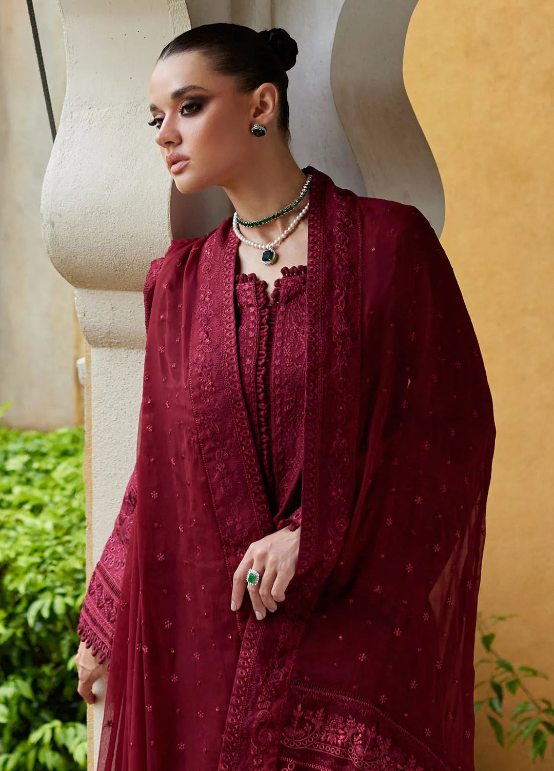 Gulaal Embroidered Lawn Suit Unstitched 3 Piece GL25LL D-06 Nigella - Summer Collection