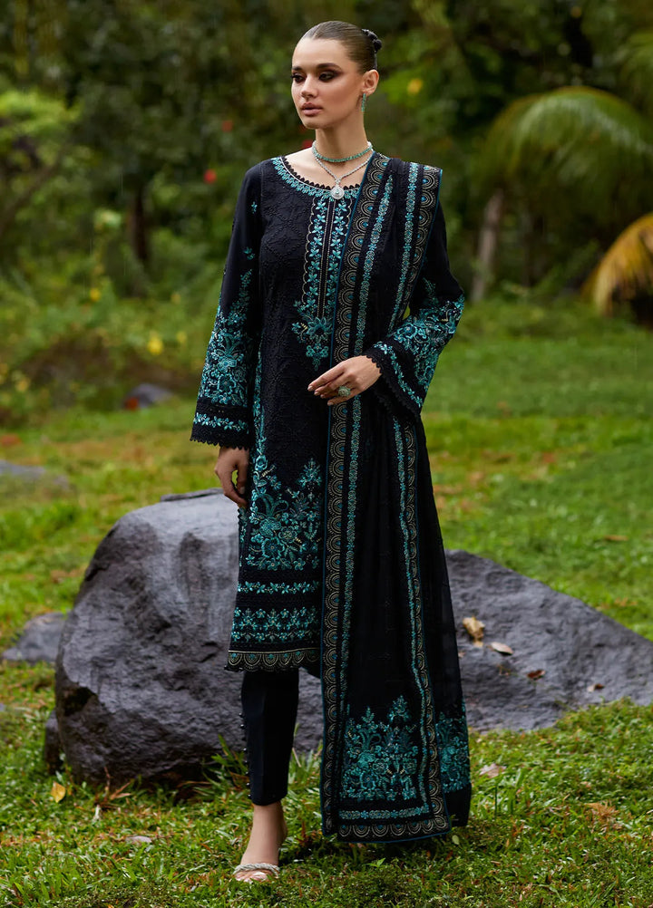 Gulaal Embroidered Lawn Suit Unstitched 3 Piece GL25LL D-08 Scilla - Summer Collection