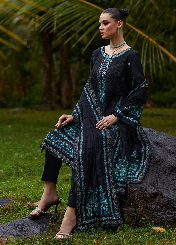Gulaal Embroidered Lawn Suit Unstitched 3 Piece GL25LL D-08 Scilla - Summer Collection