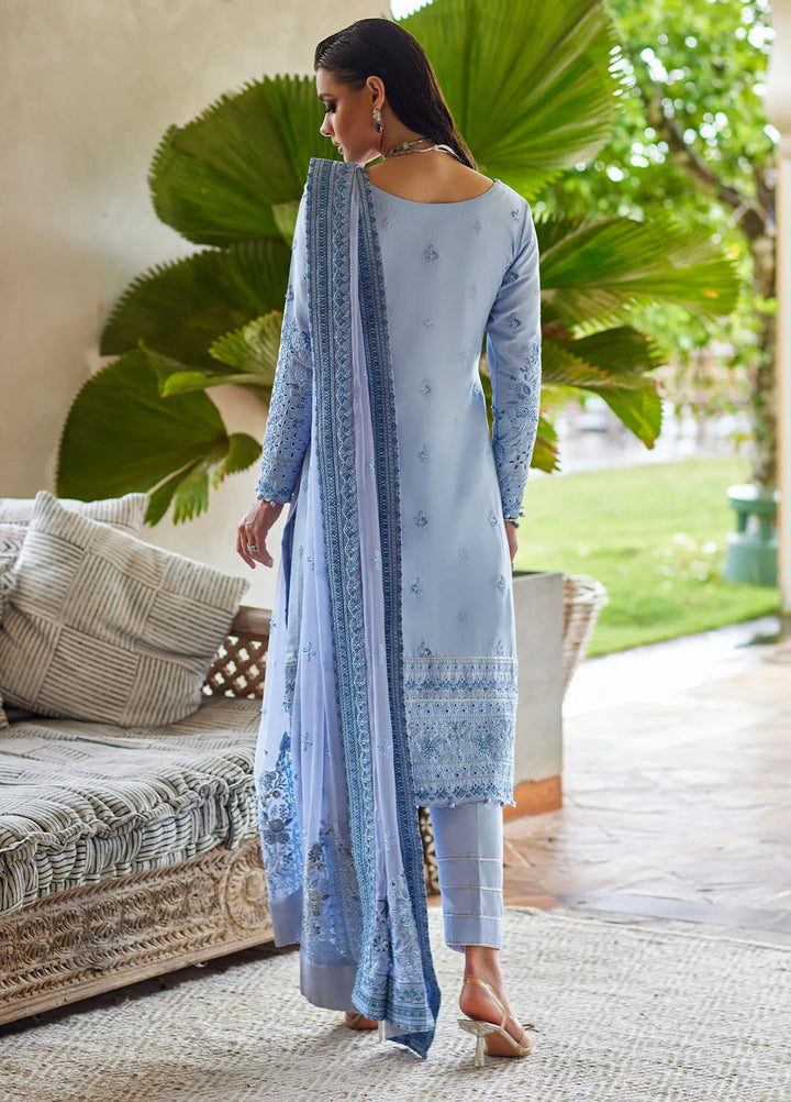 Gulaal Embroidered Lawn Suit Unstitched 3 Piece GL25LL D-10 Azalea - Summer Collection