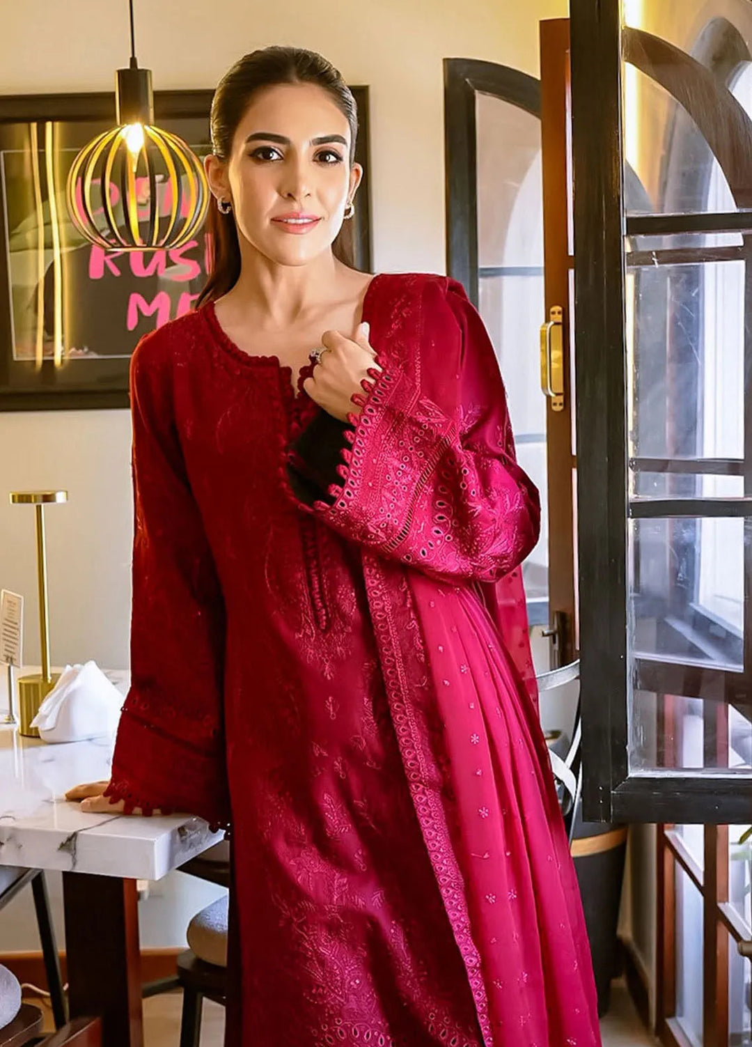 Gulaal Embroidered Lawn Suit Unstitched 3 Piece GL25LL D-06 Nigella - Summer Collection