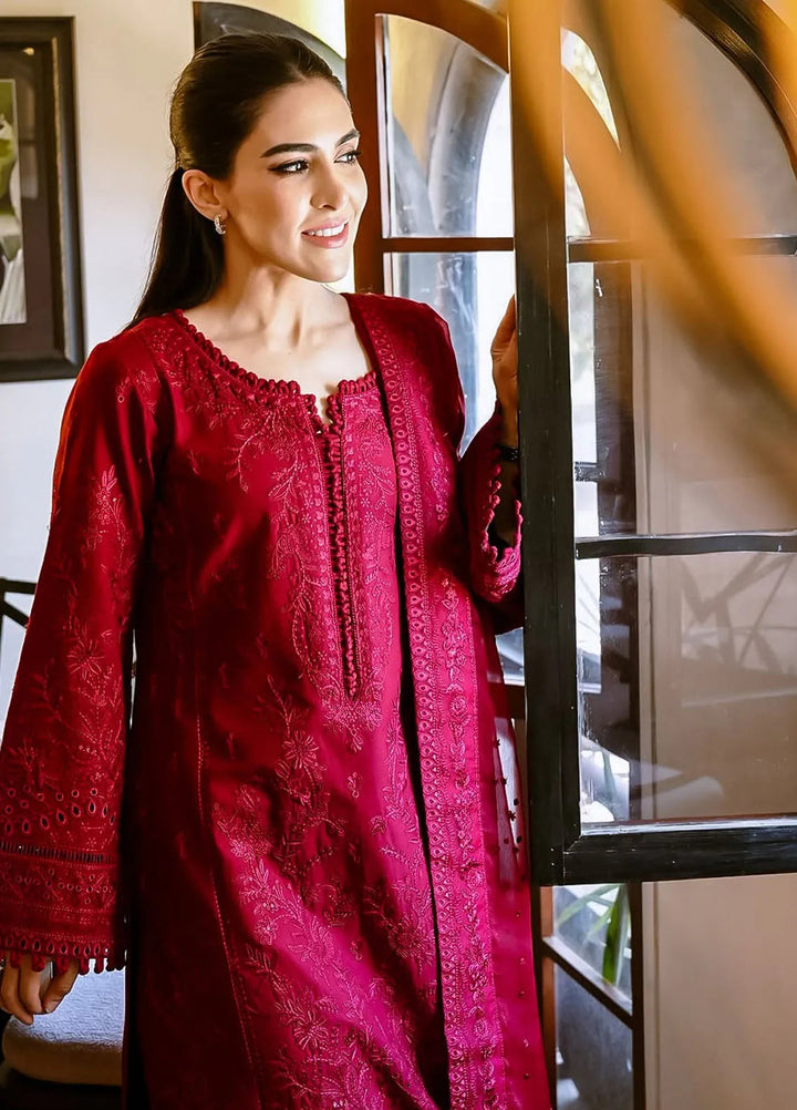 Gulaal Embroidered Lawn Suit Unstitched 3 Piece GL25LL D-06 Nigella - Summer Collection