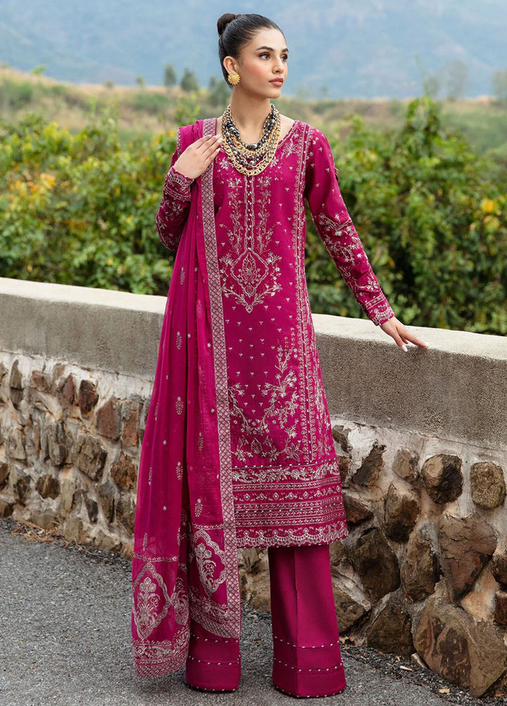 Gulaal Embroidered Lawn Suits Unstitched 3 Piece GL24LL D-02 Armeria - Summer Collection
