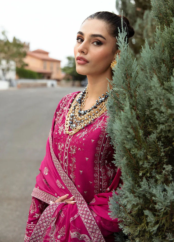 Gulaal Embroidered Lawn Suits Unstitched 3 Piece GL24LL D-02 Armeria - Summer Collection