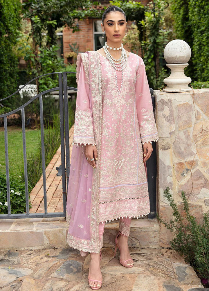 Gulaal Embroidered Lawn Suits Unstitched 3 Piece GL24LL D-03 Emelia - Summer Collection