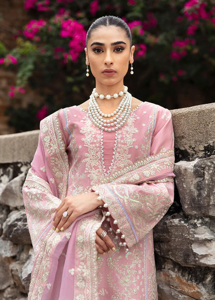 Gulaal Embroidered Lawn Suits Unstitched 3 Piece GL24LL D-03 Emelia - Summer Collection