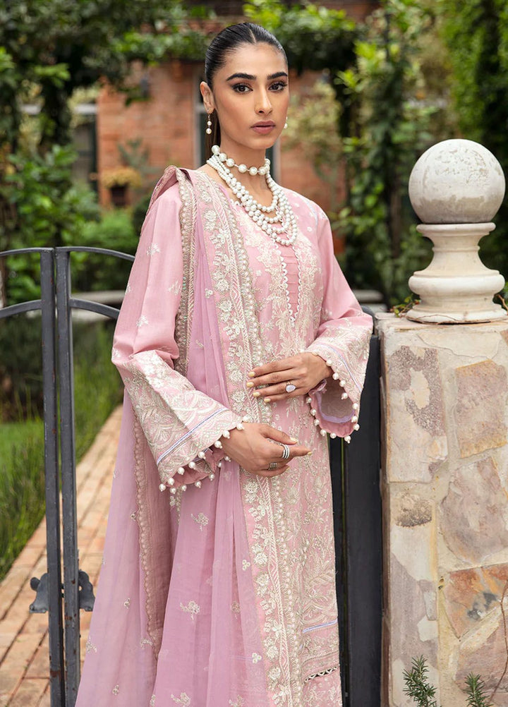 Gulaal Embroidered Lawn Suits Unstitched 3 Piece GL24LL D-03 Emelia - Summer Collection