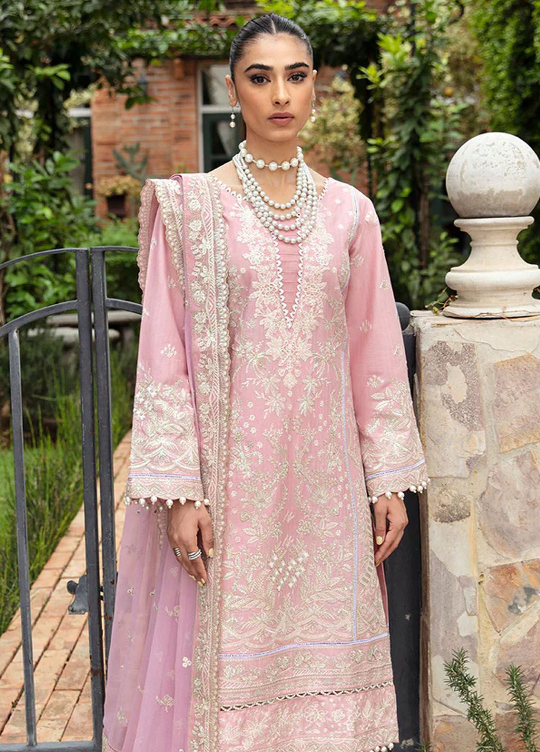Gulaal Embroidered Lawn Suits Unstitched 3 Piece GL24LL D-03 Emelia - Summer Collection
