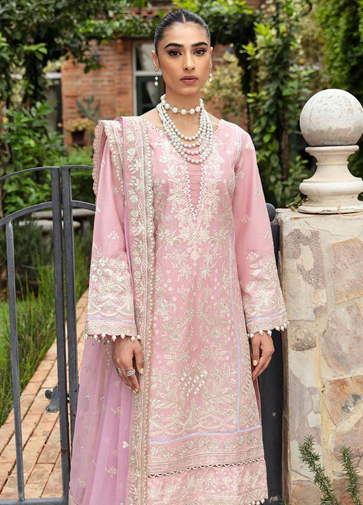 Gulaal Embroidered Lawn Suits Unstitched 3 Piece GL24LL D-03 Emelia - Summer Collection
