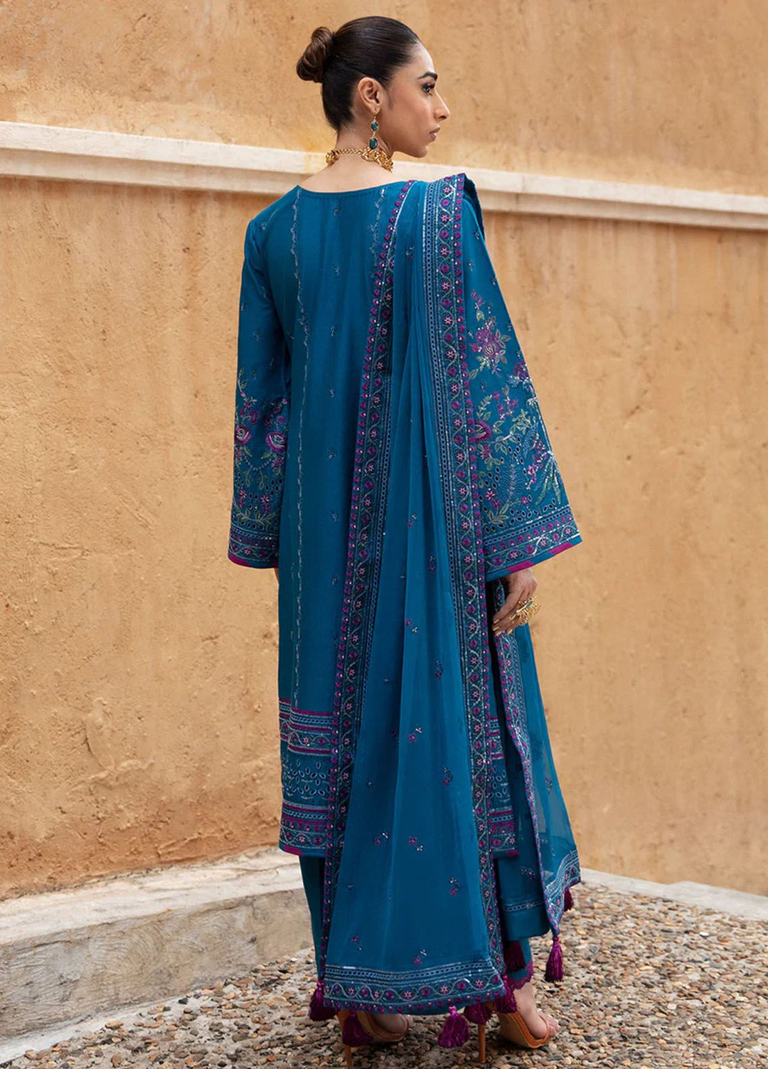 Gulaal Embroidered Lawn Suits Unstitched 3 Piece GL24LL D-04 Felicia - Summer Collection