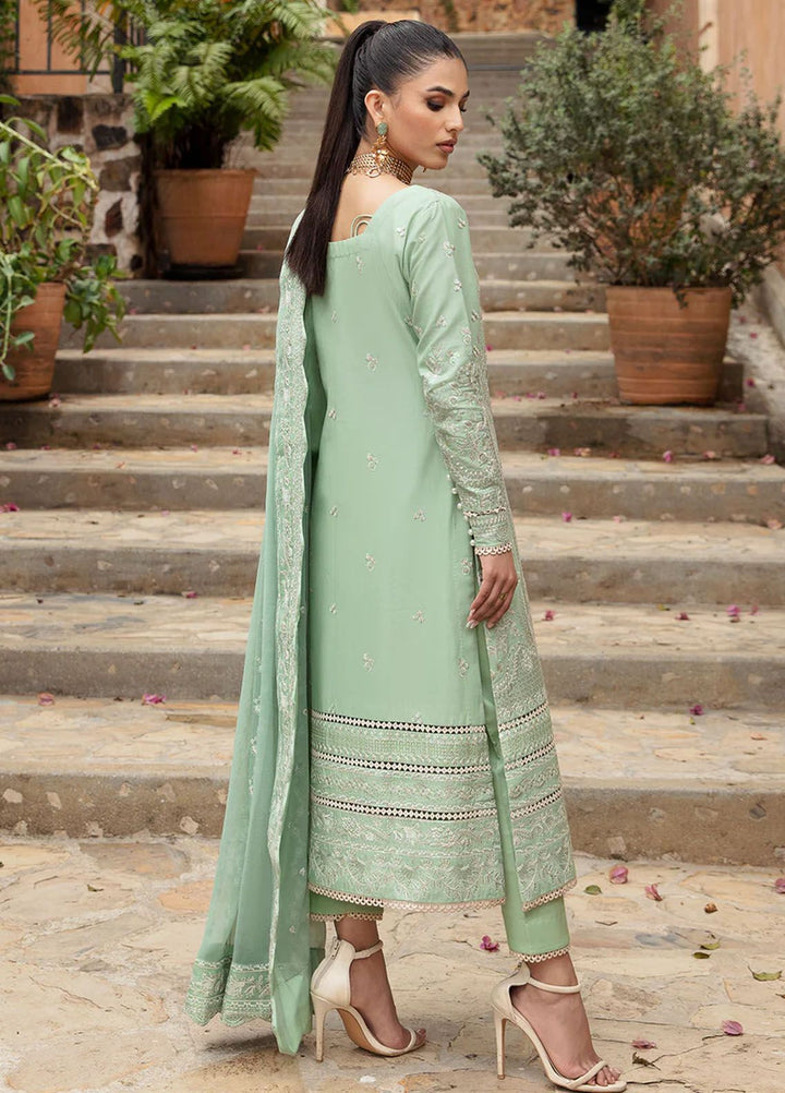 Gulaal Embroidered Lawn Suits Unstitched 3 Piece GL24LL D-05 Deniz - Summer Collection