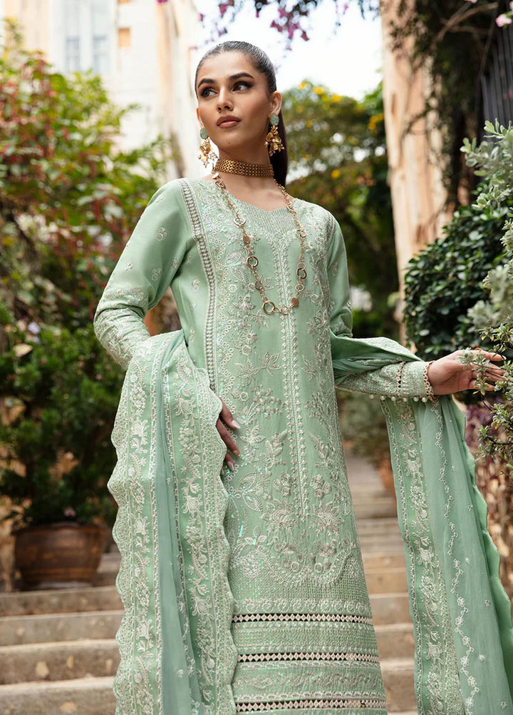 Gulaal Embroidered Lawn Suits Unstitched 3 Piece GL24LL D-05 Deniz - Summer Collection