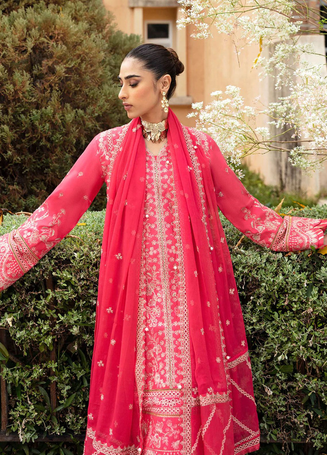 Gulaal Embroidered Lawn Suits Unstitched 3 Piece GL24LL D-06 Alessia - Summer Collection