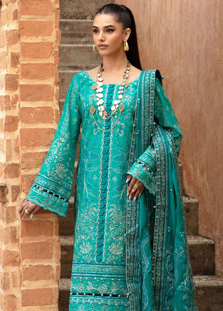 Gulaal Embroidered Lawn Suits Unstitched 3 Piece GL24LL D-08 Ciana - Summer Collection