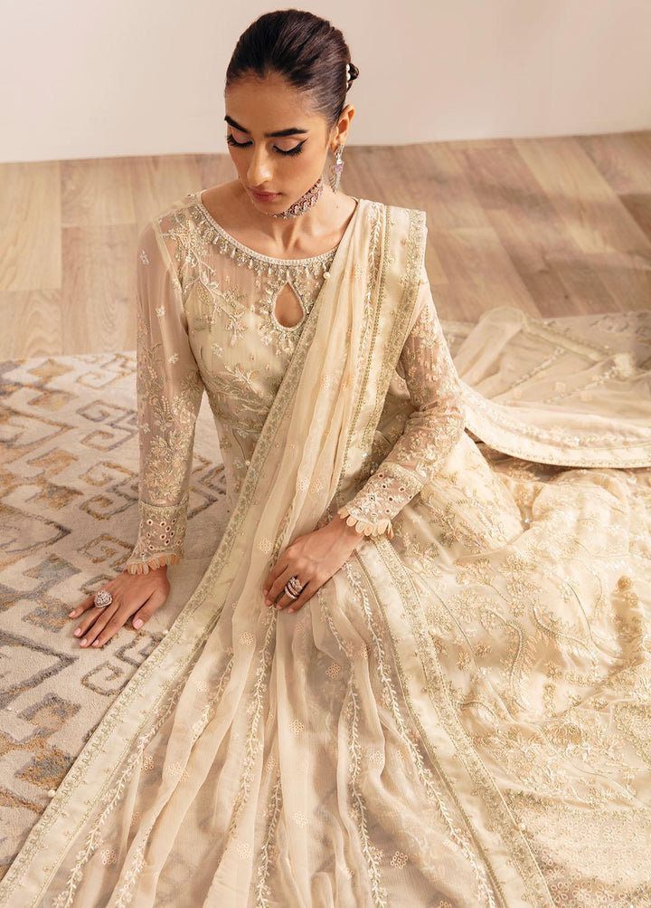 Gulaal Embroidered Chiffon Suits Unstitched 4 Piece GL23ELC GL-EC-23V1-01 ROYALE - Luxury Collection