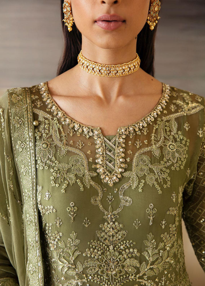 Gulaal Embroidered Chiffon Suits Unstitched 4 Piece GL23ELC GL-EC-23V1-07 AYSA - Luxury Collection