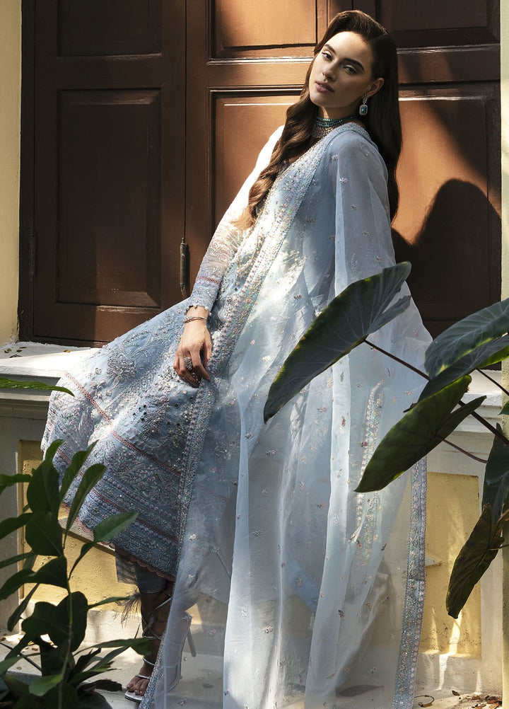 Gulaal Embroidered Organza Suits Unstitched 4 Piece GL24LU GL-LP-24V1-19 Marian - Luxury Collection