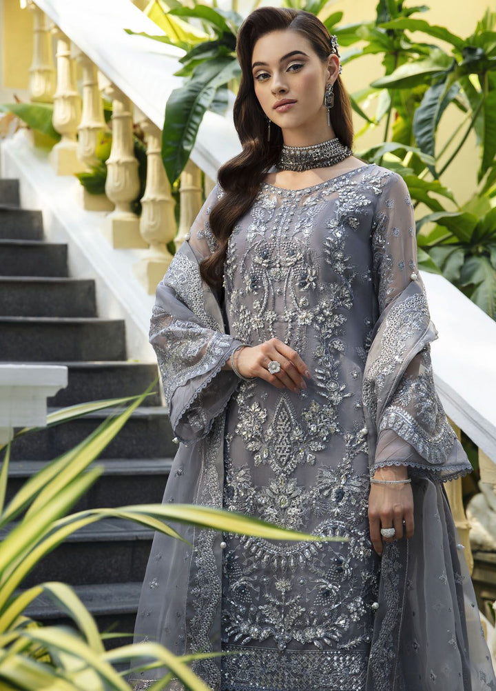 Gulaal Embroidered Organza Suits Unstitched 4 Piece GL24LU GL-LP-24V1-25 Aviana - Luxury Collection
