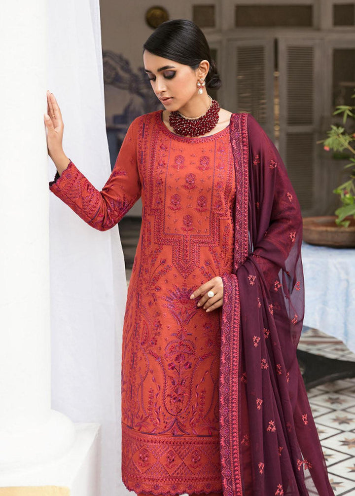 Gulaal Pret Embroidered Khaadi Net 3 Piece Suit GL23P GL-EP23V1-15 Nayaab