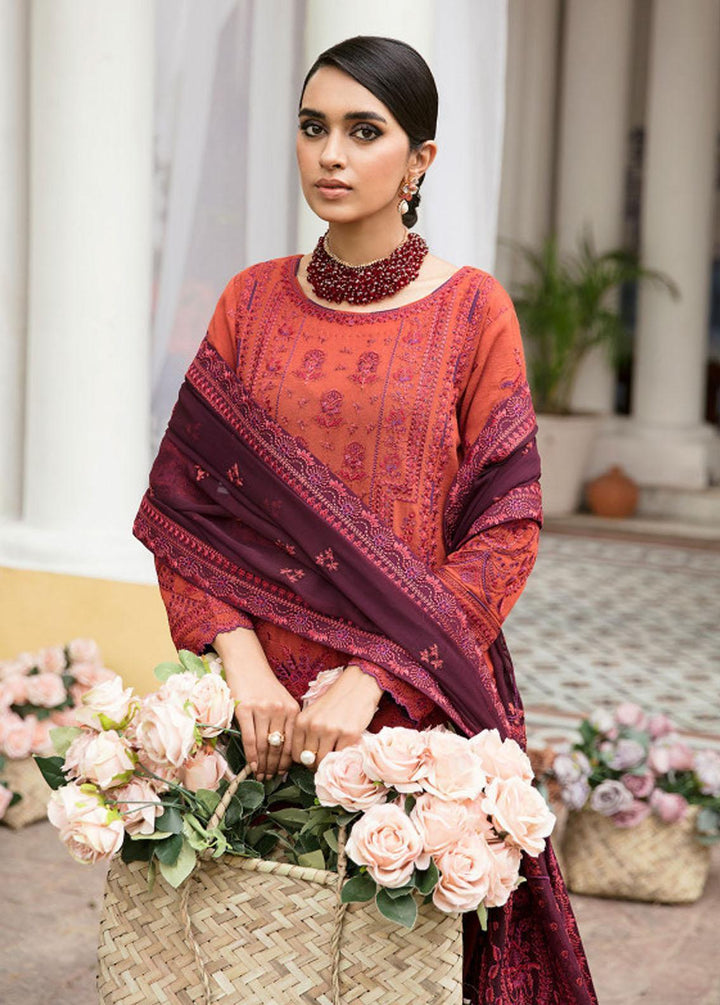 Gulaal Pret Embroidered Khaadi Net 3 Piece Suit GL23P GL-EP23V1-15 Nayaab