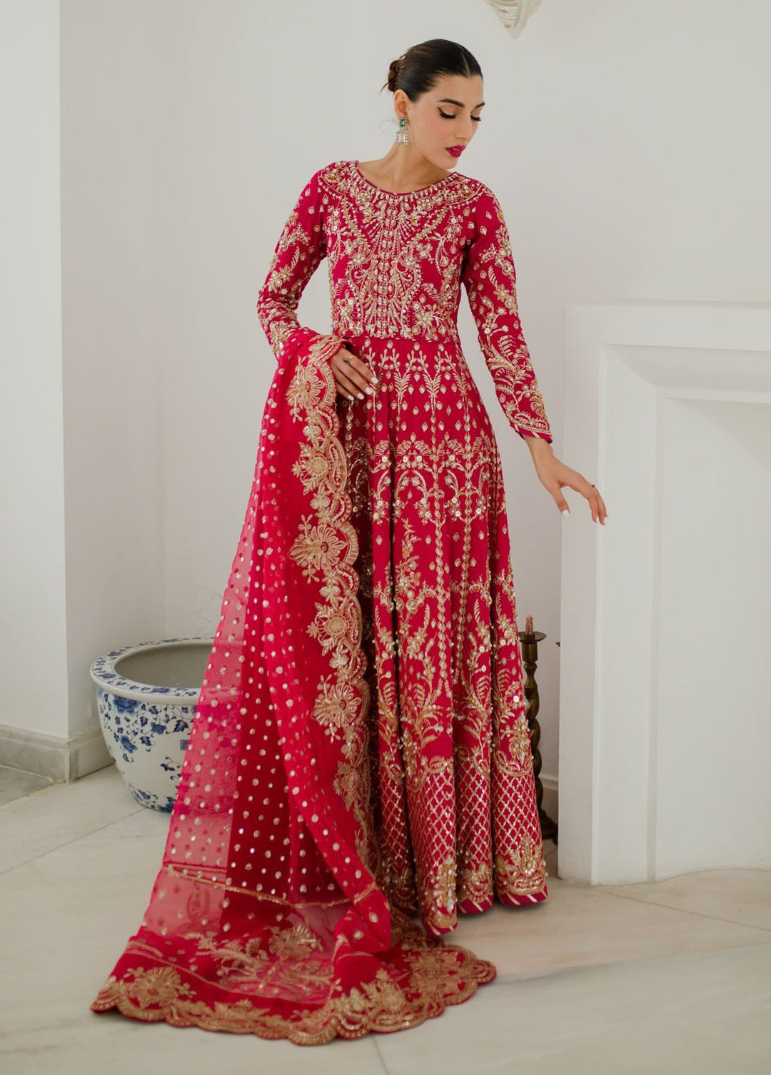 Gulaal Embroidered Viscose Suits Unstitched 3 Piece GL24LU GL-LP-24V1-21 Rochelle - Luxury Collection