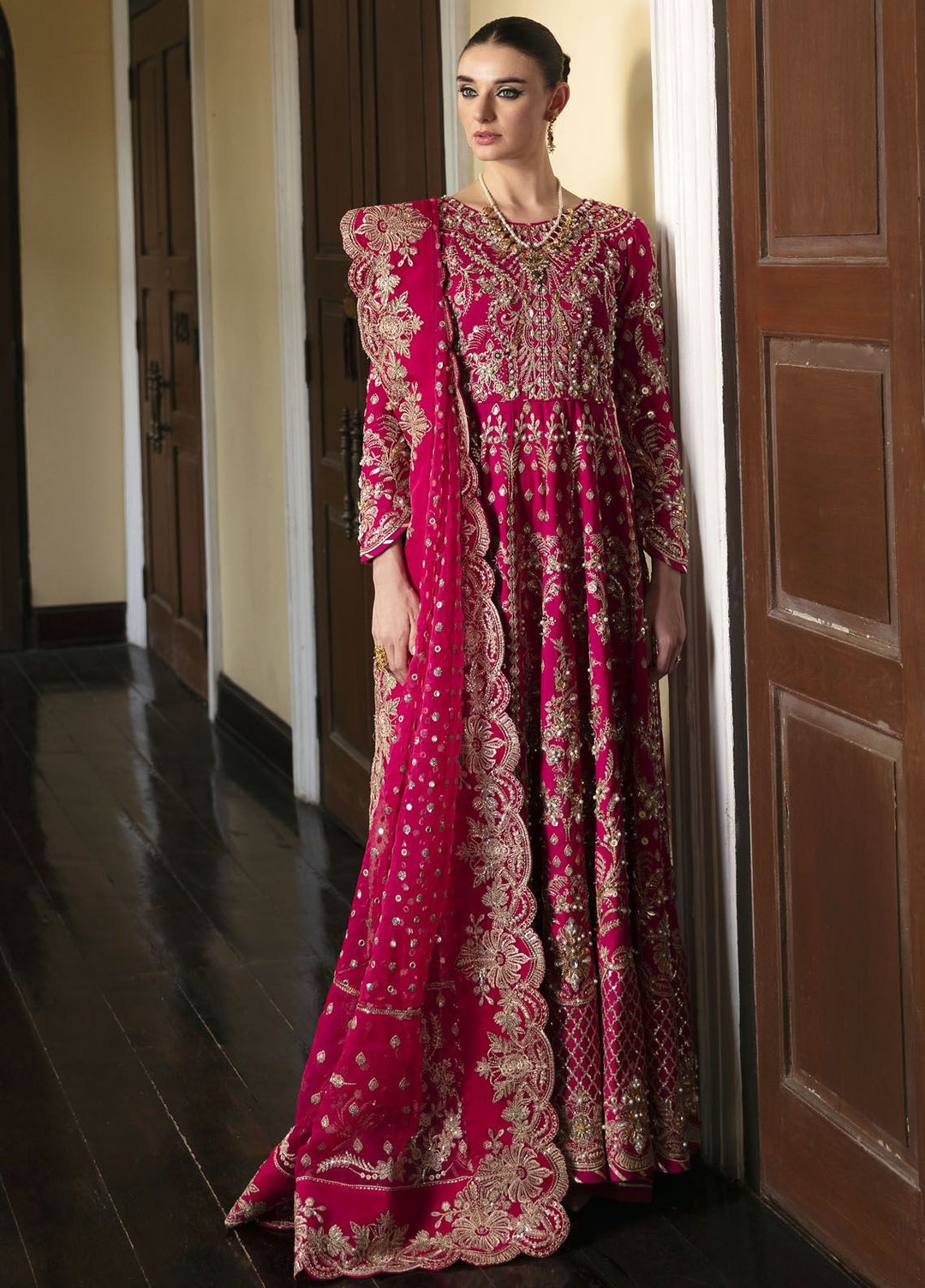 Gulaal Embroidered Viscose Suits Unstitched 3 Piece GL24LU GL-LP-24V1-21 Rochelle - Luxury Collection