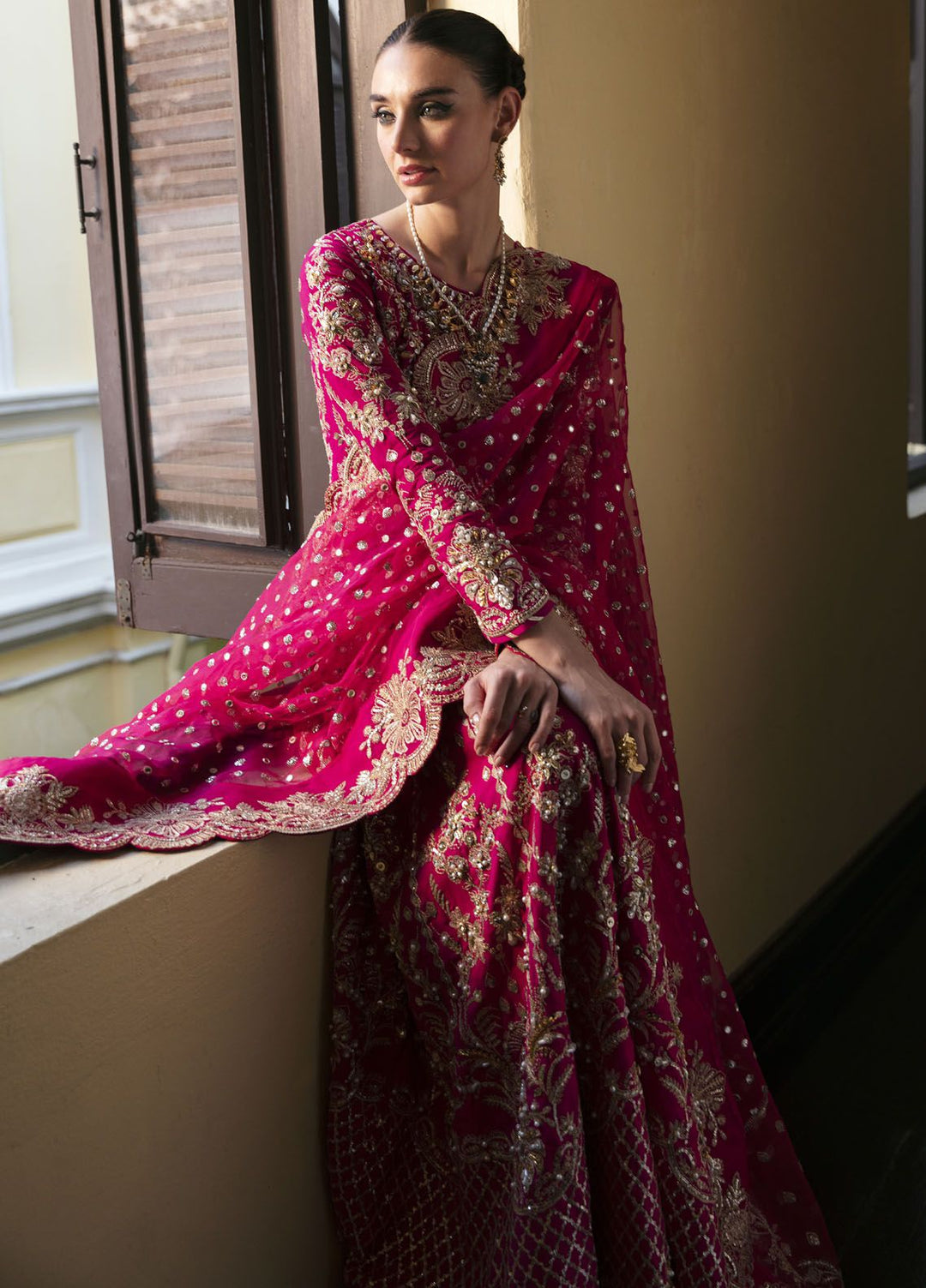 Gulaal Embroidered Viscose Suits Unstitched 3 Piece GL24LU GL-LP-24V1-21 Rochelle - Luxury Collection
