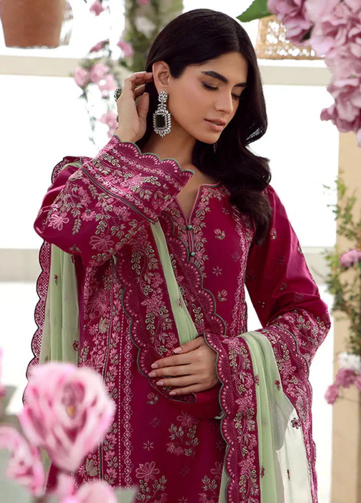Gulaal Festive Pret Embroidered Lawn 3 Piece Suit Aaliyah