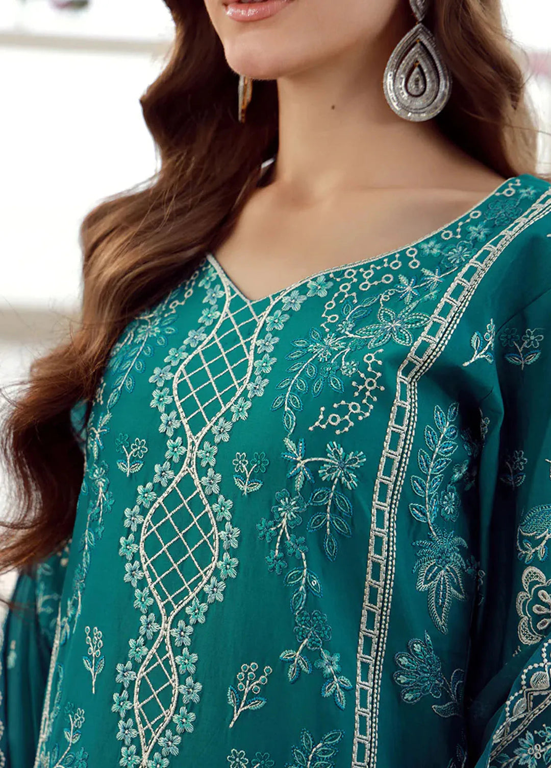 Gulaal Festive Pret Embroidered Lawn 3 Piece Suit Ariana