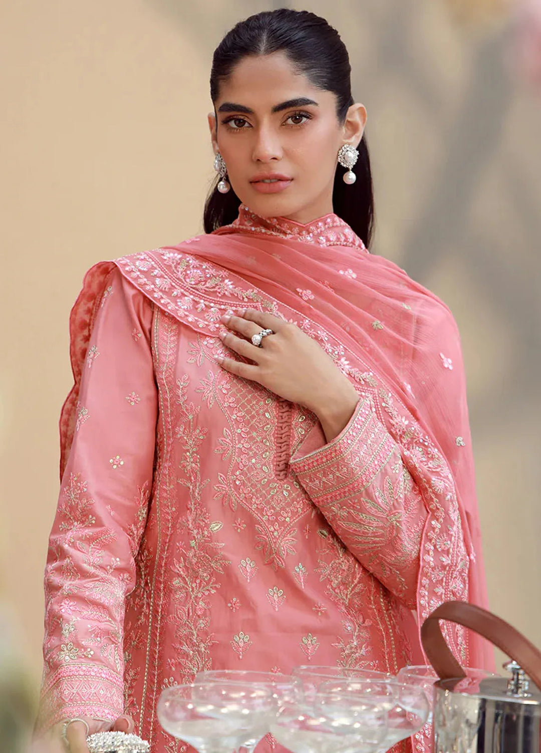 Gulaal Festive Pret Embroidered Lawn 3 Piece Suit Ira