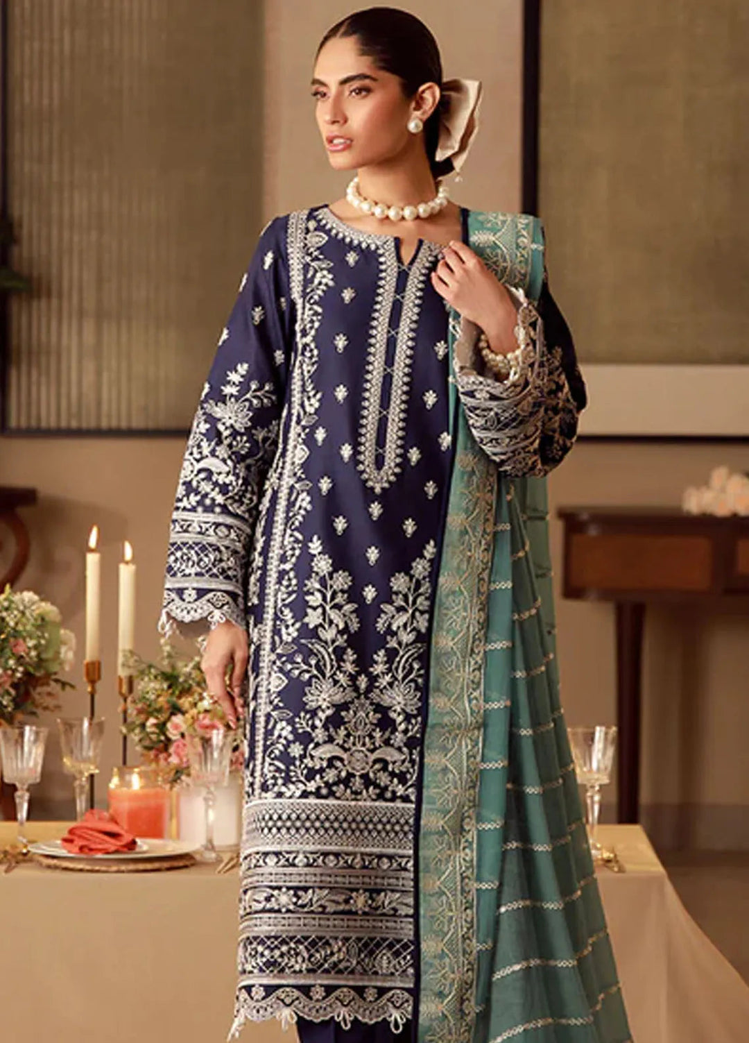 Gulaal Festive Pret Embroidered Lawn 3 Piece Suit Ziya