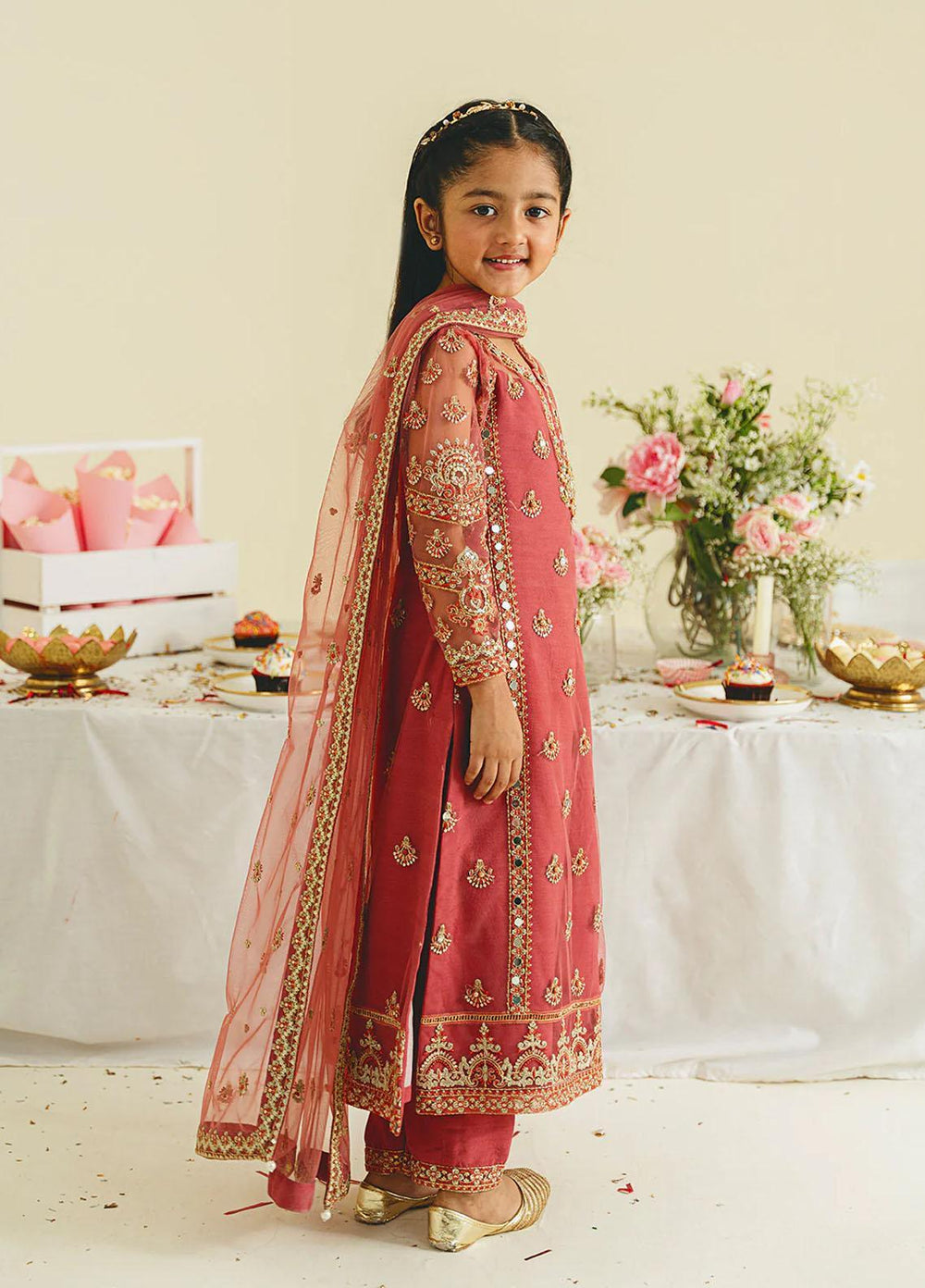 Gulaal Pret Embroidered Net 3 Piece Suit GL-KW-23-07
