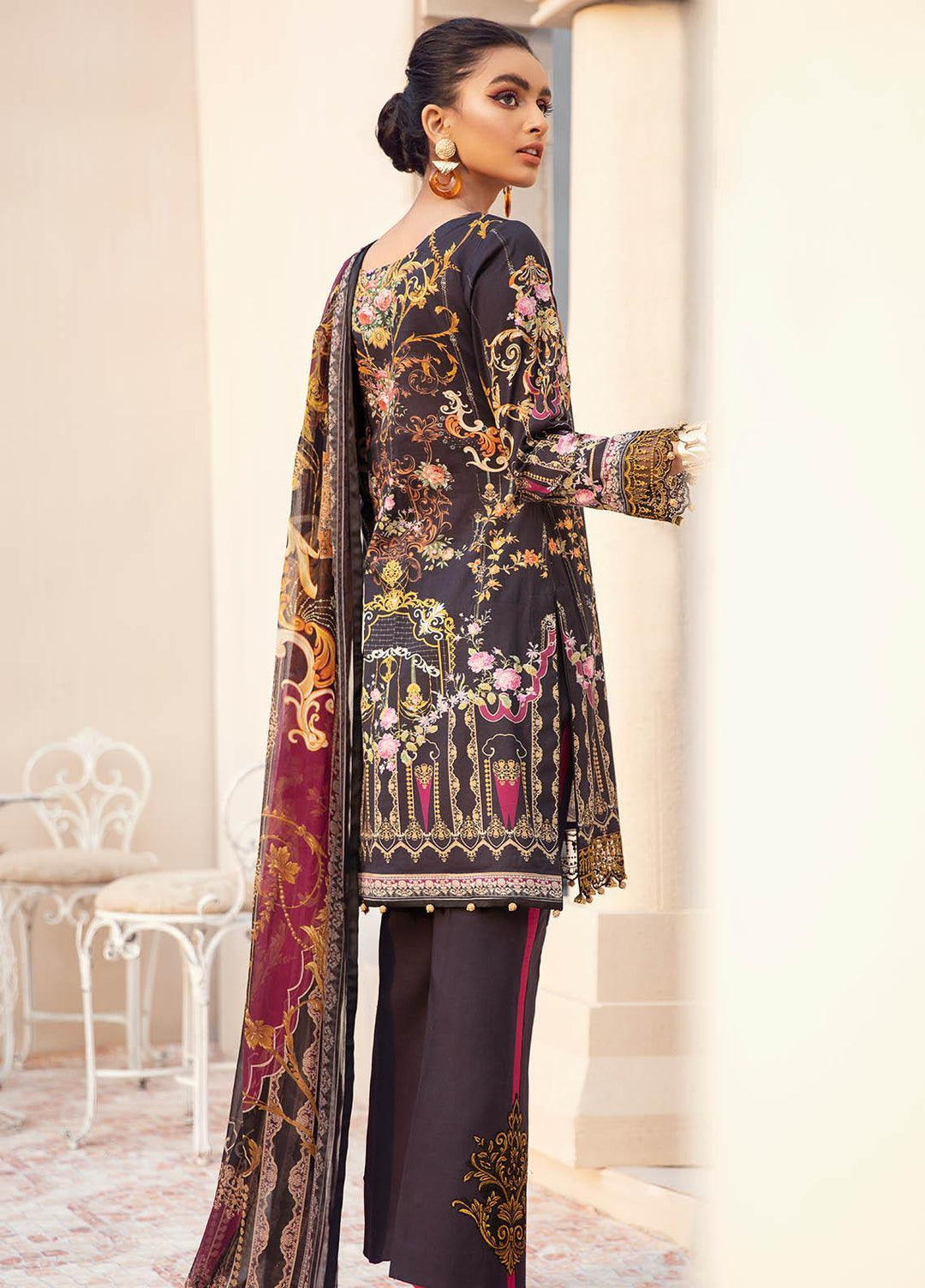 Gulaal Embroidered Lawn Suits Unstitched 3 Piece GL21L GL-04 Ishtar - Summer Collection