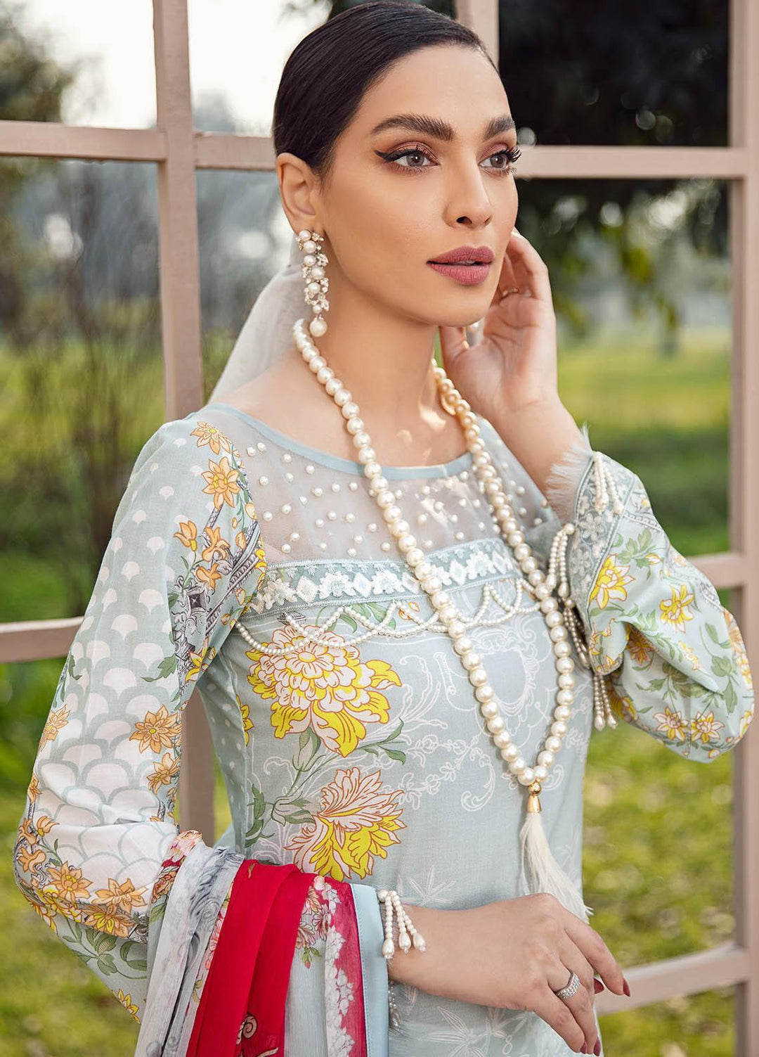 Gulaal Embroidered Lawn Suits Unstitched 3 Piece GL21L GL-05 Sehar - Summer Collection