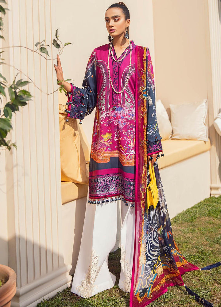 Gulaal Embroidered Lawn Suits Unstitched 3 Piece GL21L GL-06 Aaliyah - Summer Collection