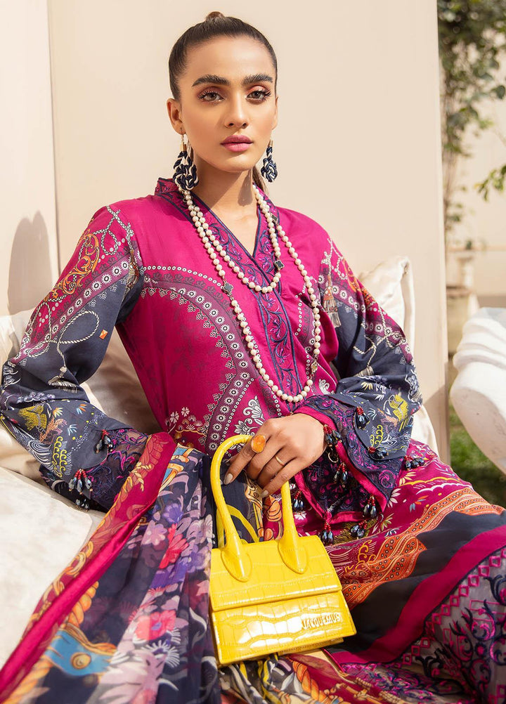 Gulaal Embroidered Lawn Suits Unstitched 3 Piece GL21L GL-06 Aaliyah - Summer Collection